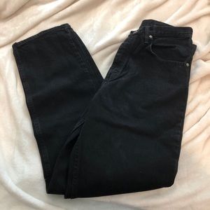 Men’s Wrangler black jeans